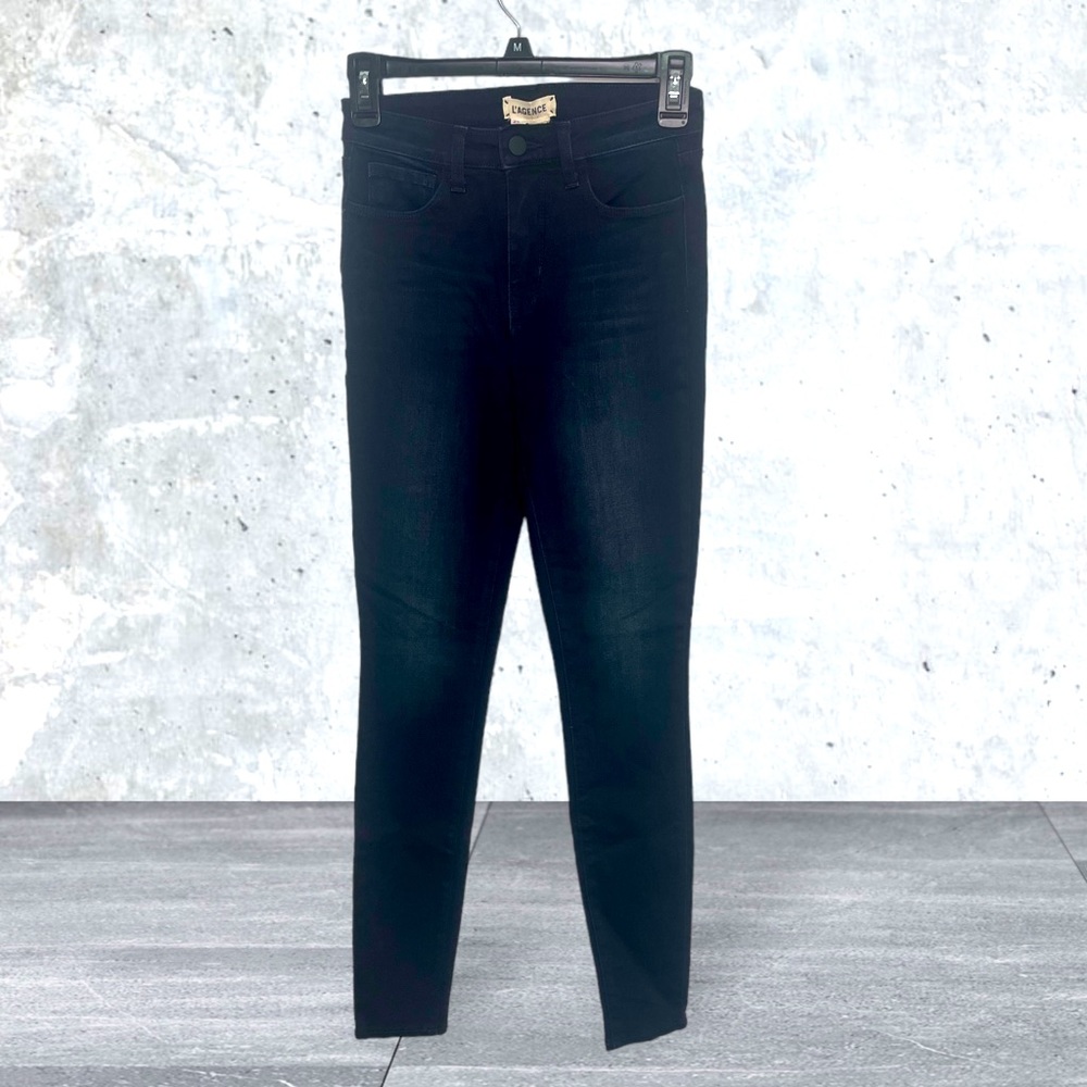 L’AGENCE Black Brushed Denim‎ woman’s pants size 25 NWOT